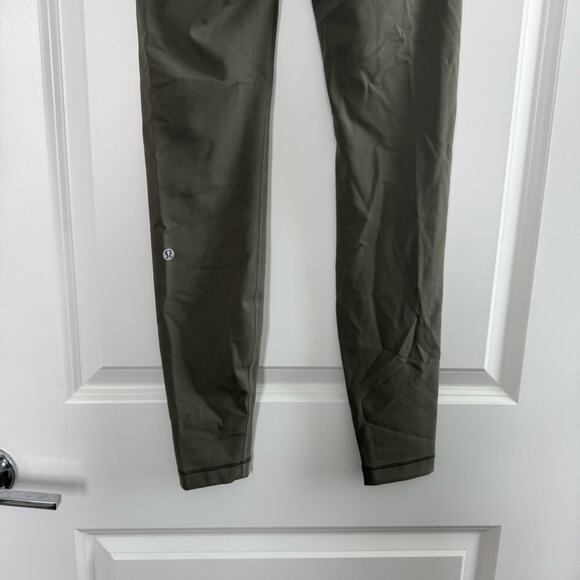 Lululemon Wunder Train High-Rise Tight 28" Army Green - Picture 11 of 14